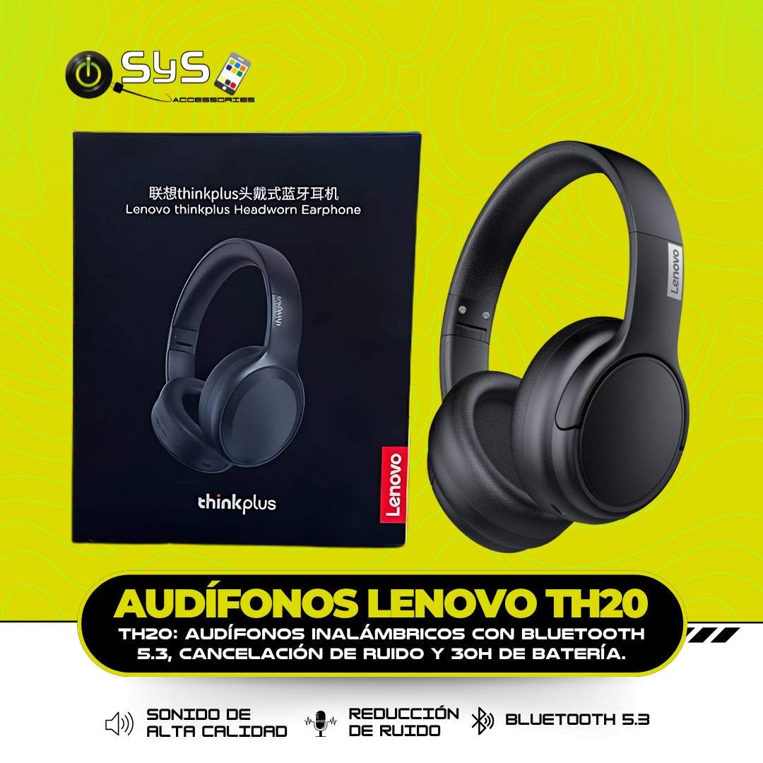 AUDÍFONOS INALÁMBRICOS LENOVO TH20