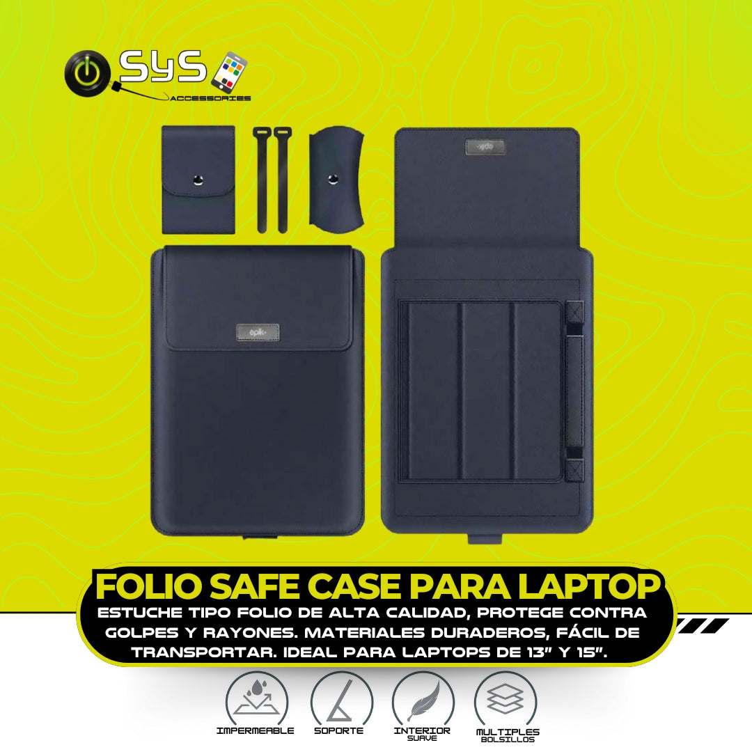 FOLIO SAFE CASE PARA LAPTOP