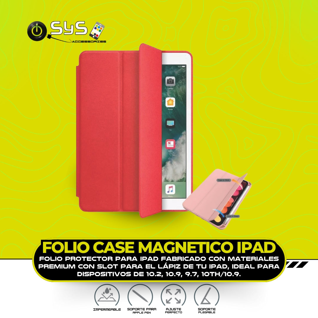 Folio case magnetico iPad