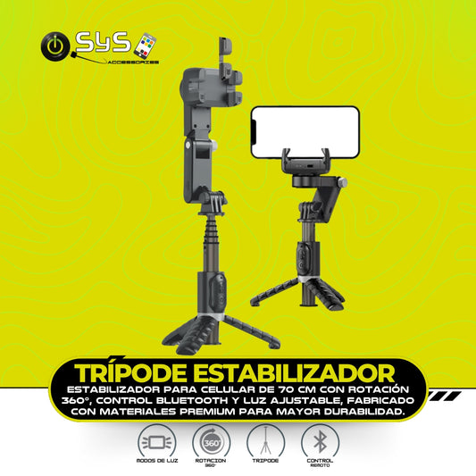 TRÍPODE ESTABILIZADOR