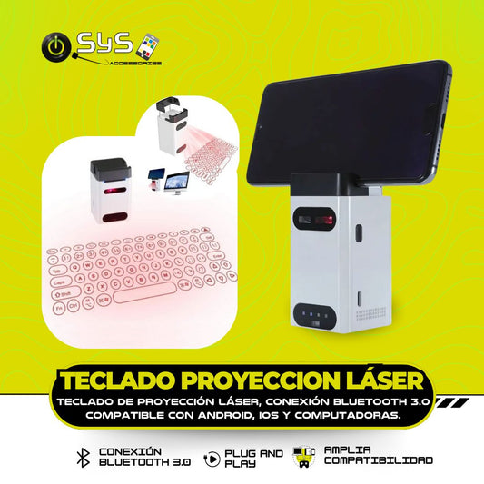 Teclado láser Virtual