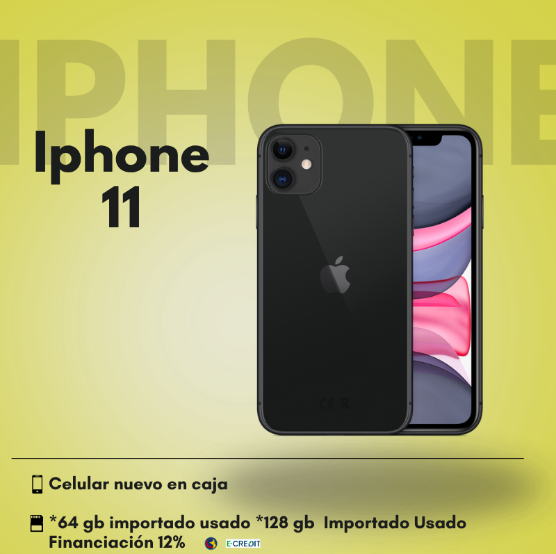 Apple iPhone 11 Usado - 64GB / 128GB
