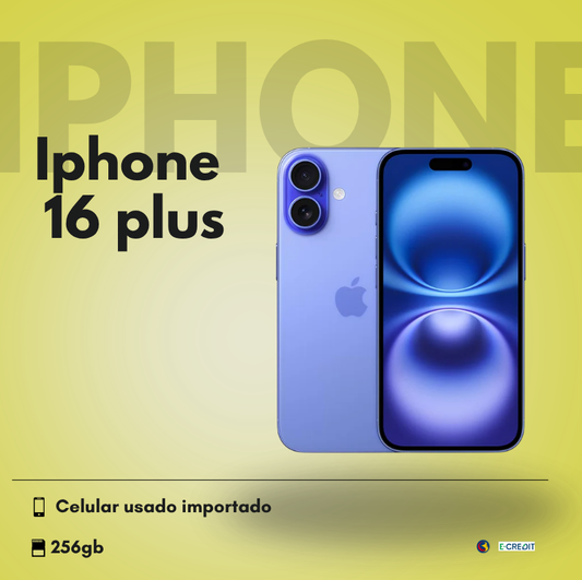 iPhone 16 Plus Usado Importado - 256GB