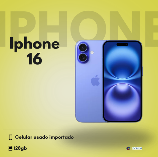 iPhone 16 Nuevo en Caja - 128GB