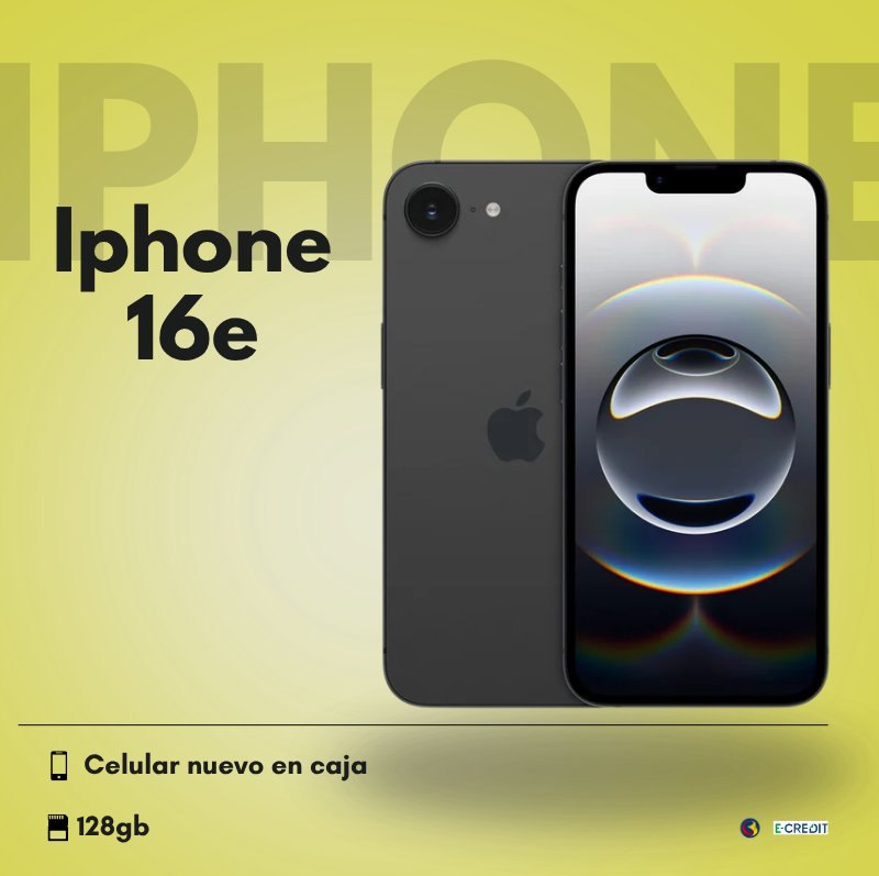 iPhone 16e Nuevo en Caja - 128GB