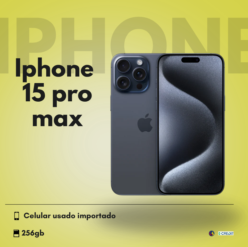 iPhone 15 Pro Max Usado Importado - 256GB