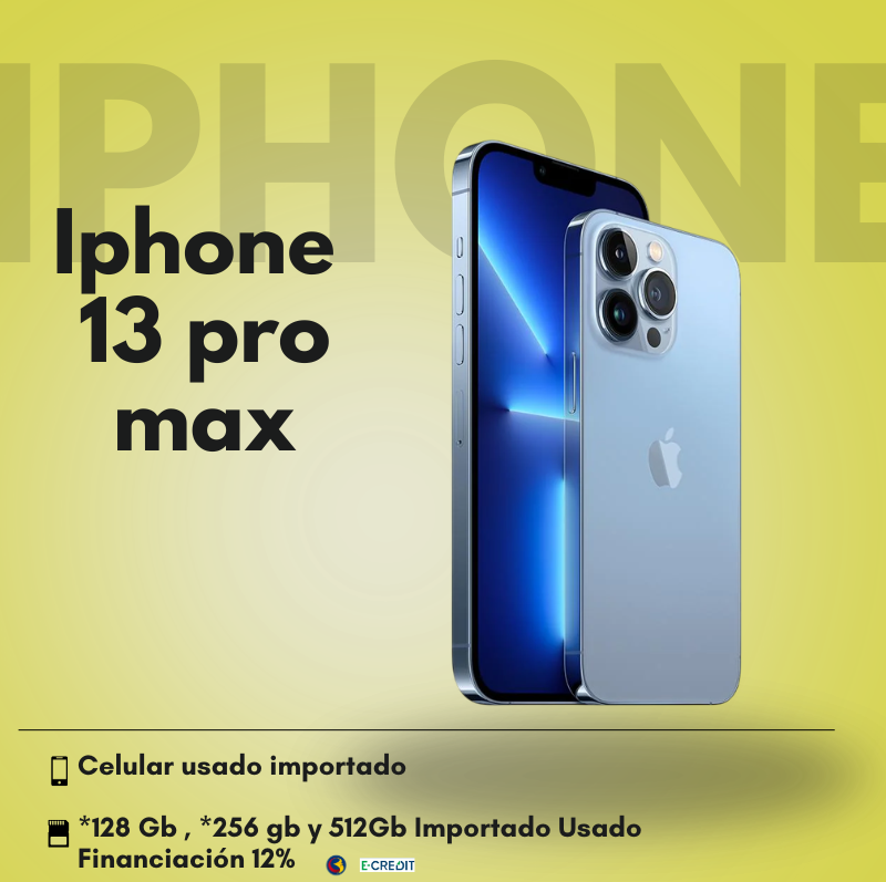 iPhone 13 Pro Max Usado Importado