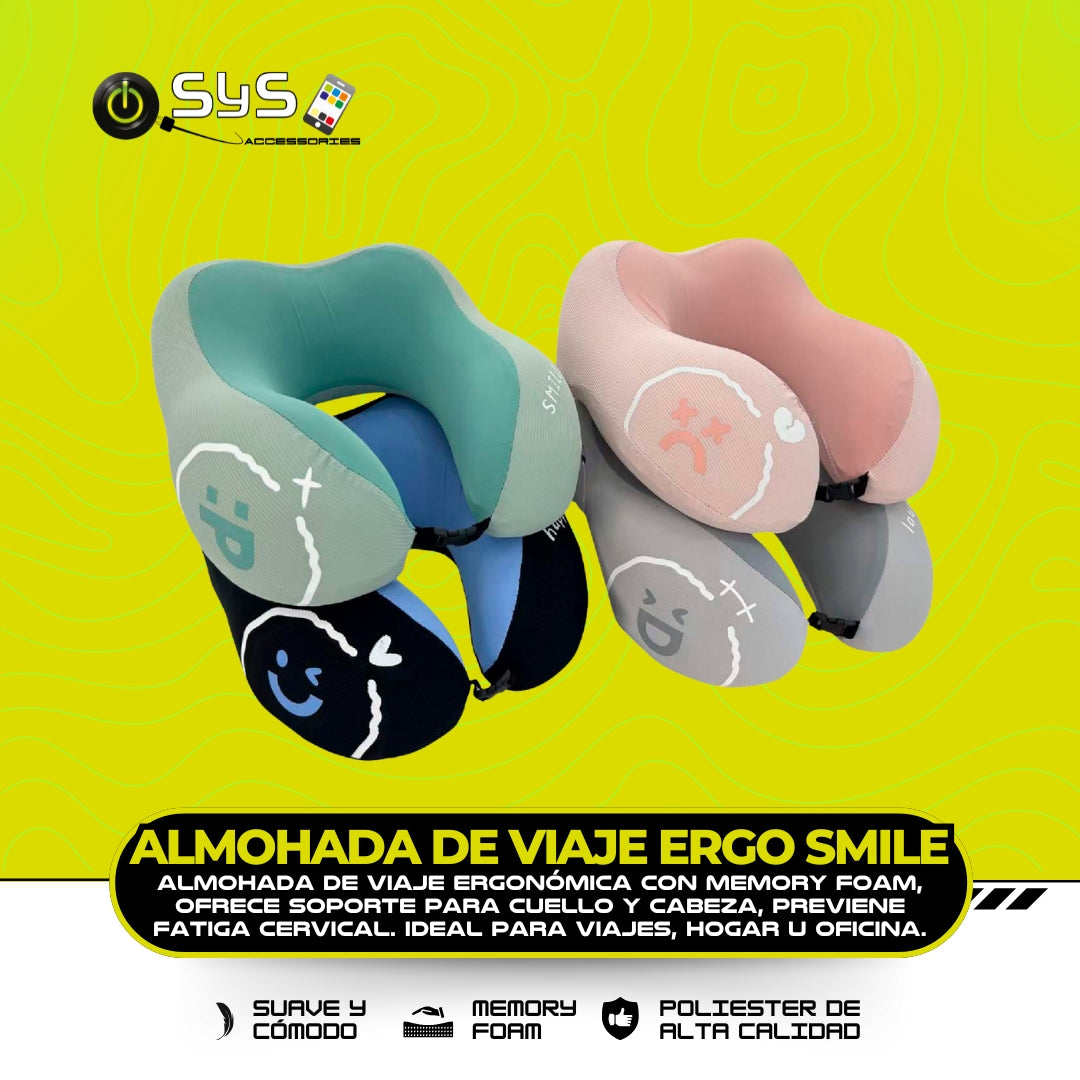 ALMOHADA DE VIAJE ERGO SMILE