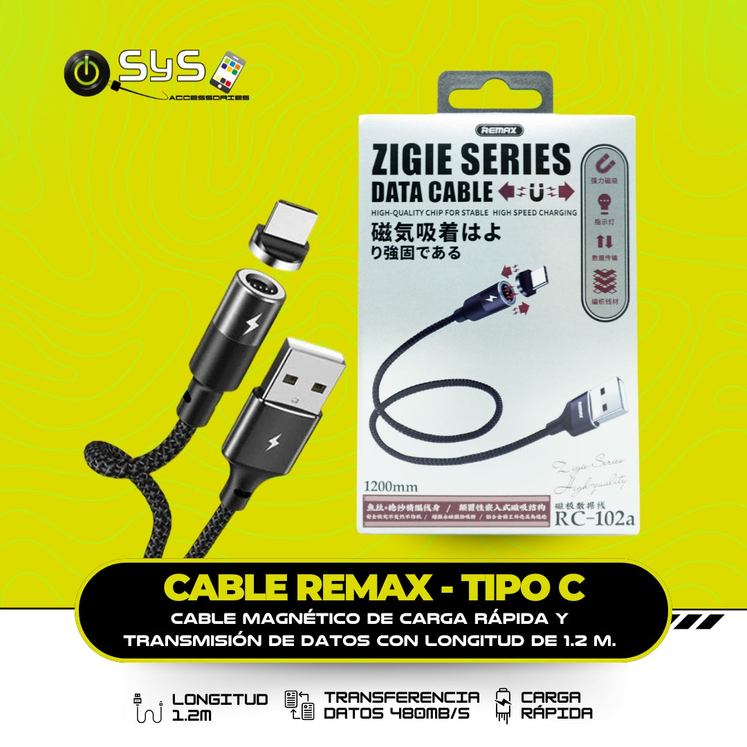 CABLE MAGNÉTICO REMAX