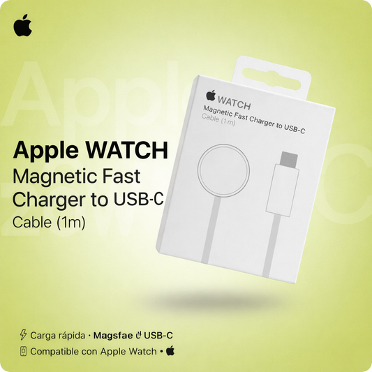 Cargador Apple Watch Magnético USB-C 1m