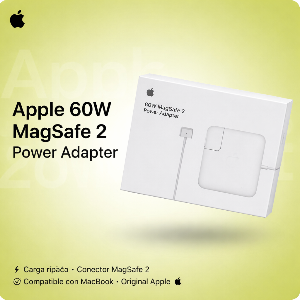 Cargador Apple 60W MagSafe 2 Power Adapter