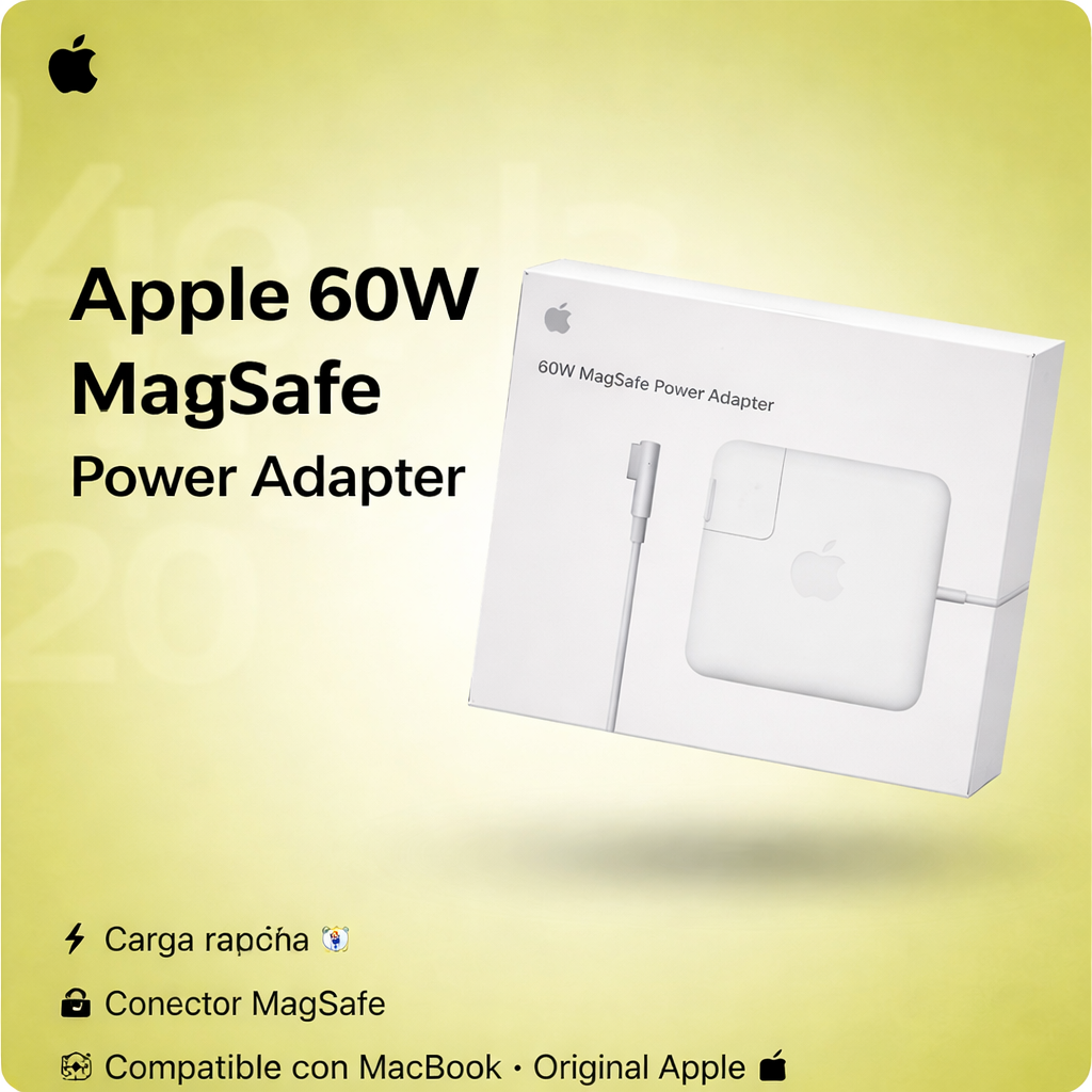 Cargador Apple 60W MagSafe Power Adapter
