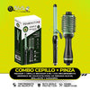 Combo Cepillo Secador Aguacate + Pinza