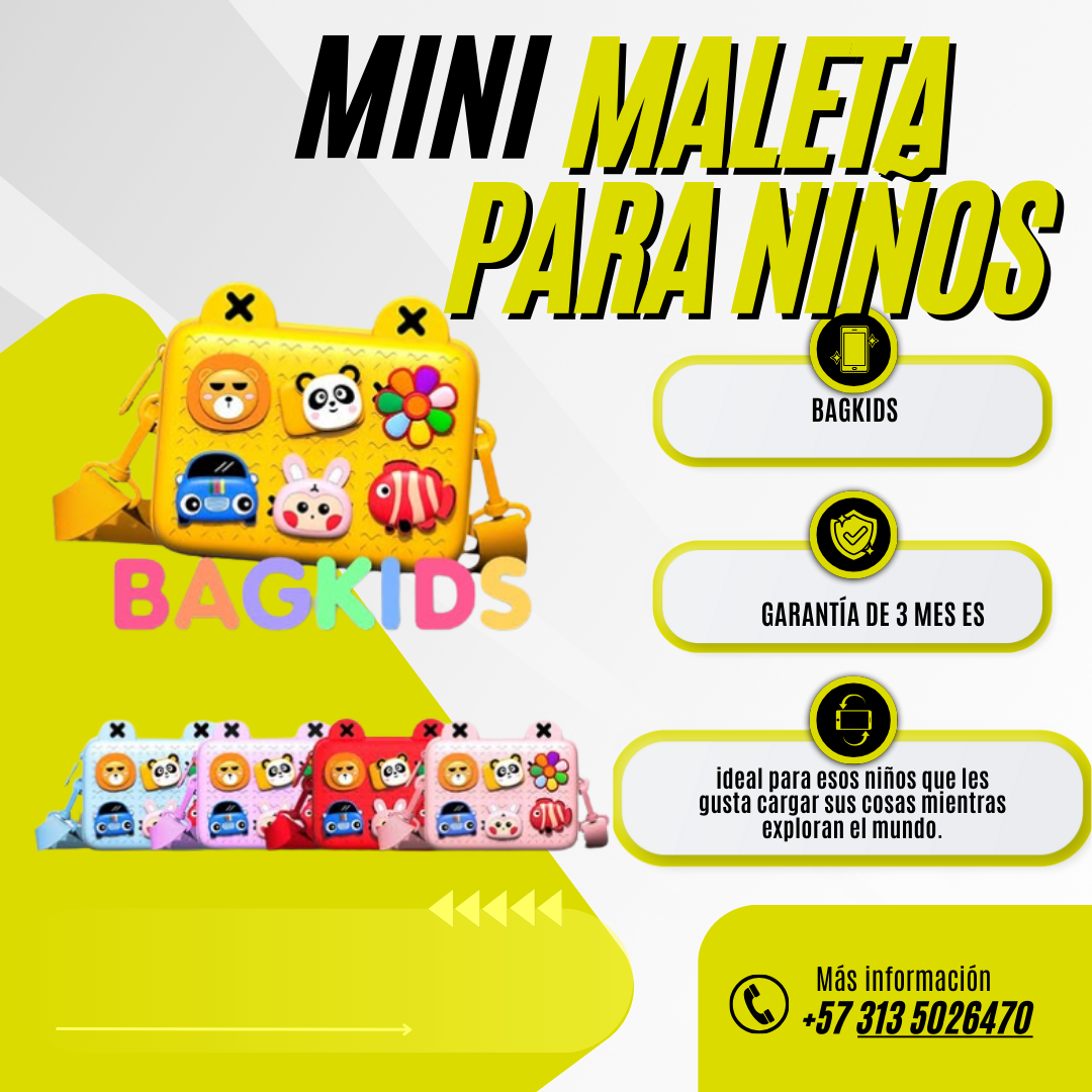Mini maleta para niños