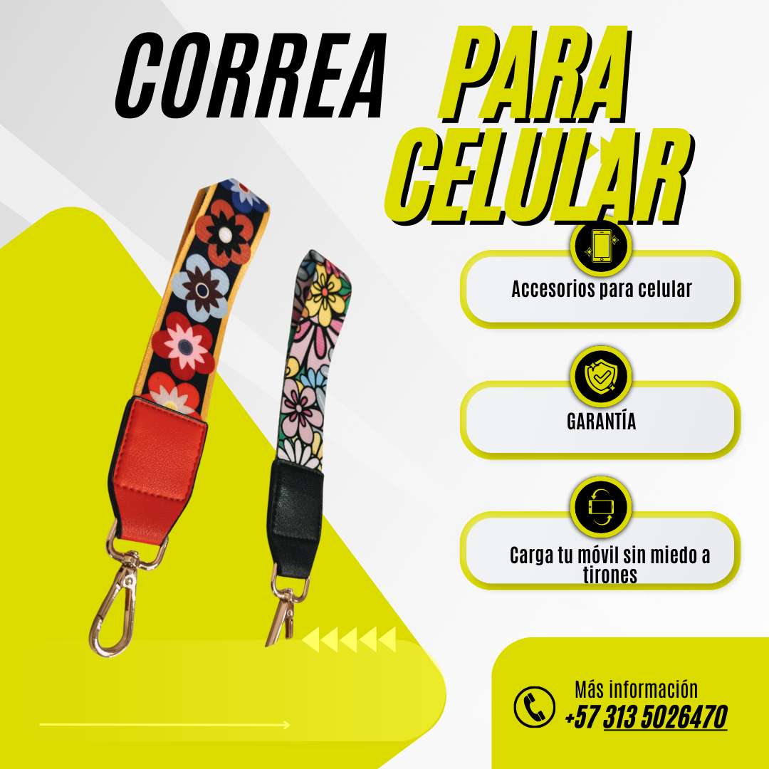 correas cortas para el celular