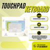 Teclado Bluetooth con Touchpad para Celular y Tablet