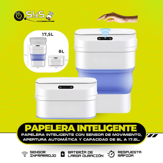 Papelera Inteligente Con Sensor