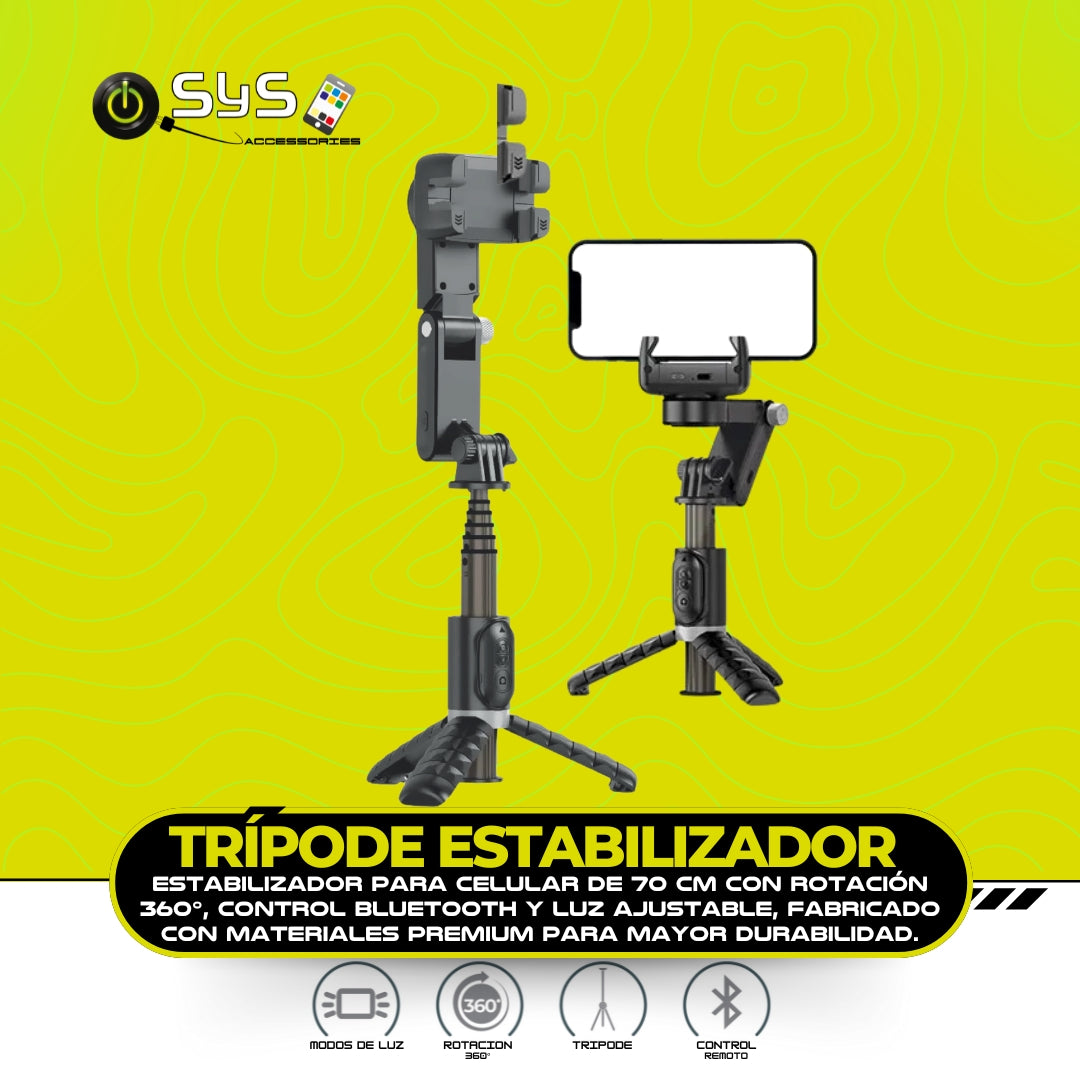 TRÍPODE ESTABILIZADOR