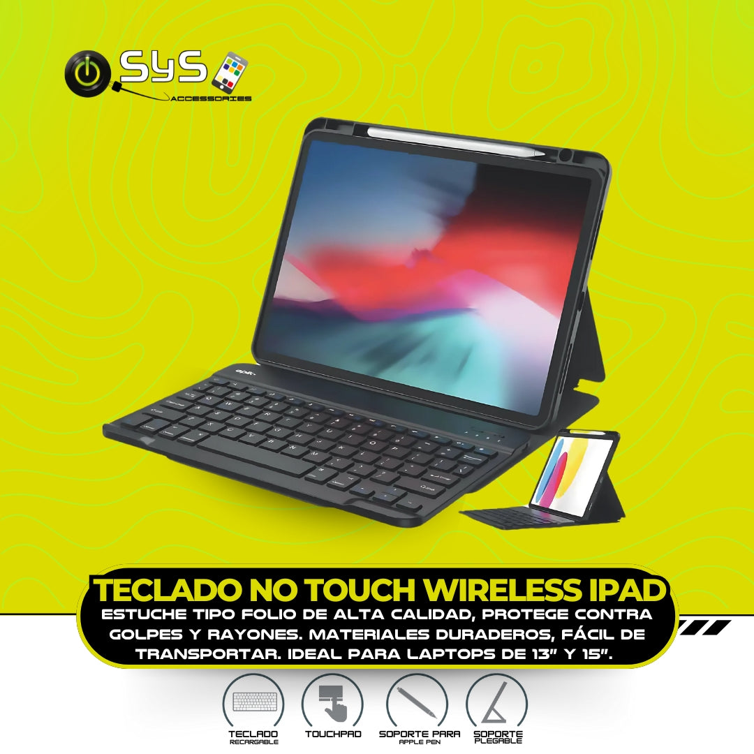 Teclado no Touch Wireless IPAD
