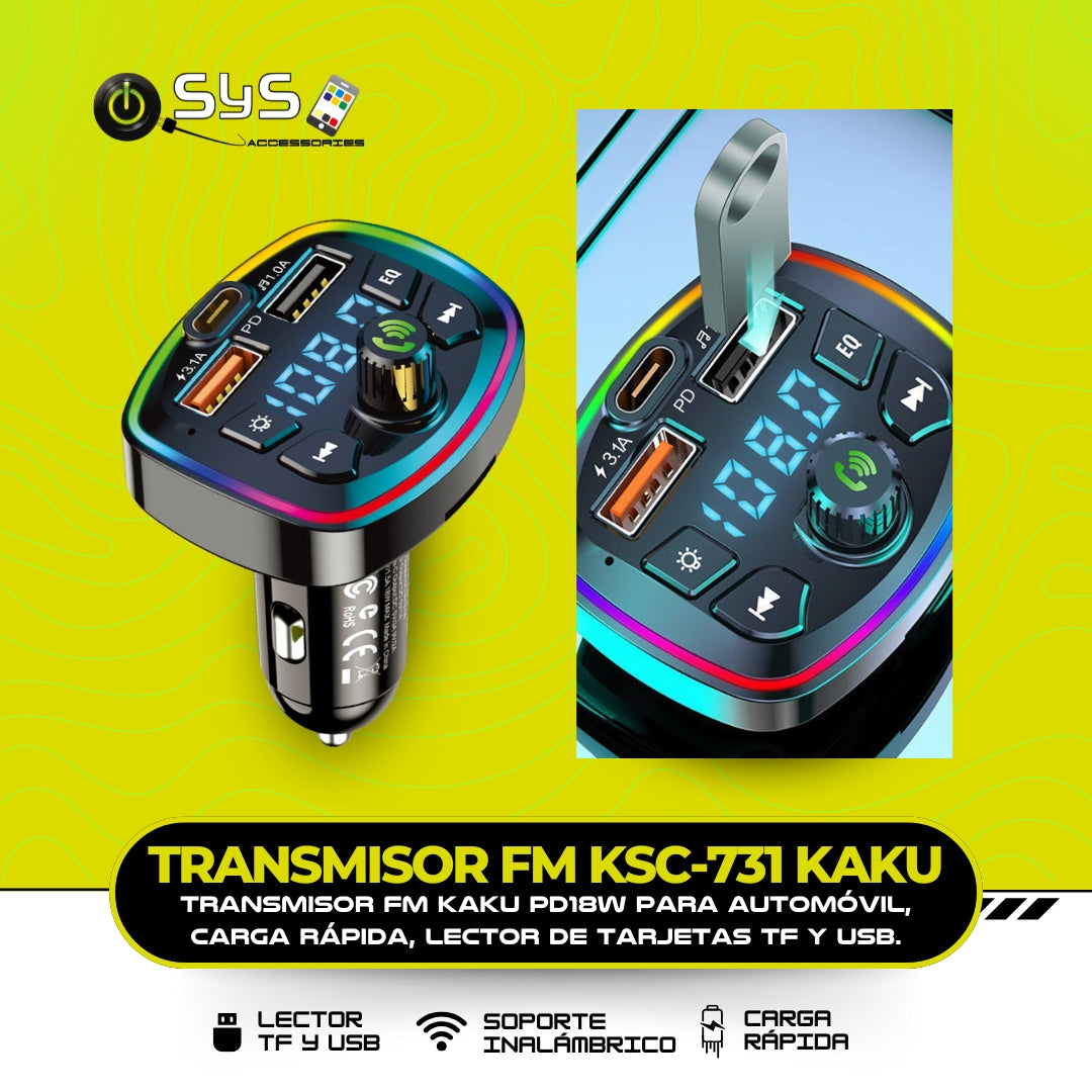 TRANSMISOR FM KSC-731 KAKU
