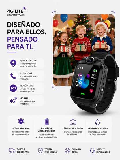 Smartwatch Infantil 4G LTE con GPS