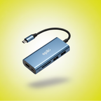 Adaptador 4 en 1 azul