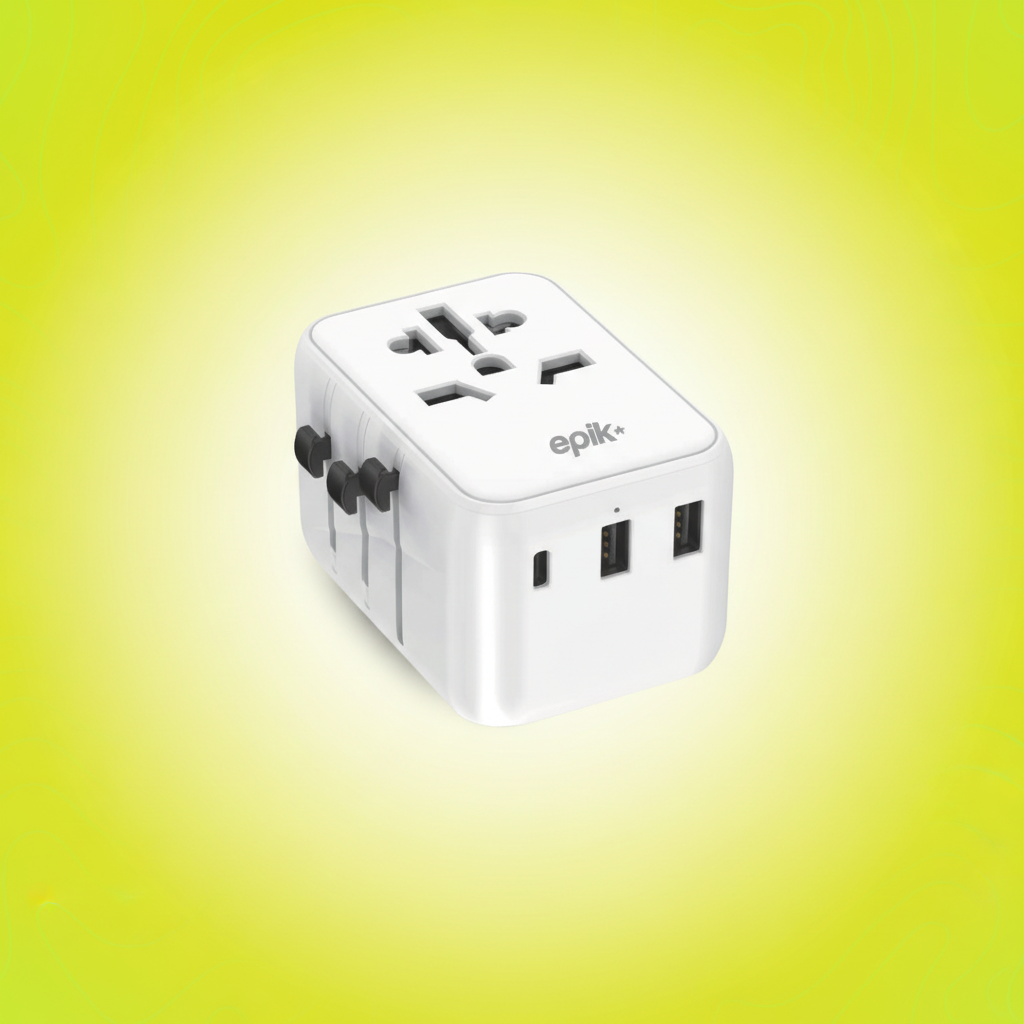 Adaptador Epik con degradado amarillo