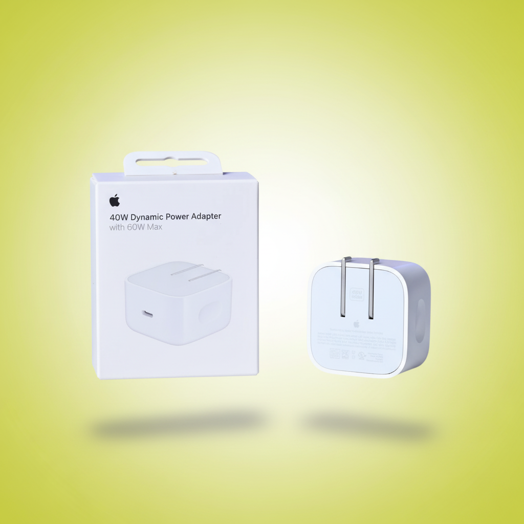 Apple 40W - Caja y cargador