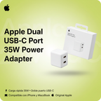 Apple Dual USB-C 35W Power Adapter - Portada