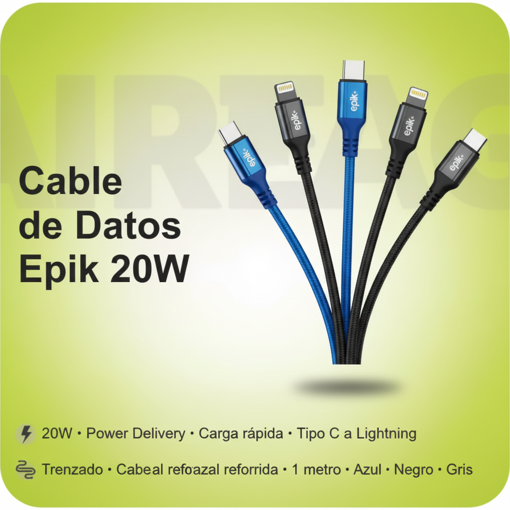 Cable Epik 20W - Sin tablet