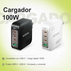 Cargador SMARTCube Nano Tiny 100W PD, GaN Pro PPS