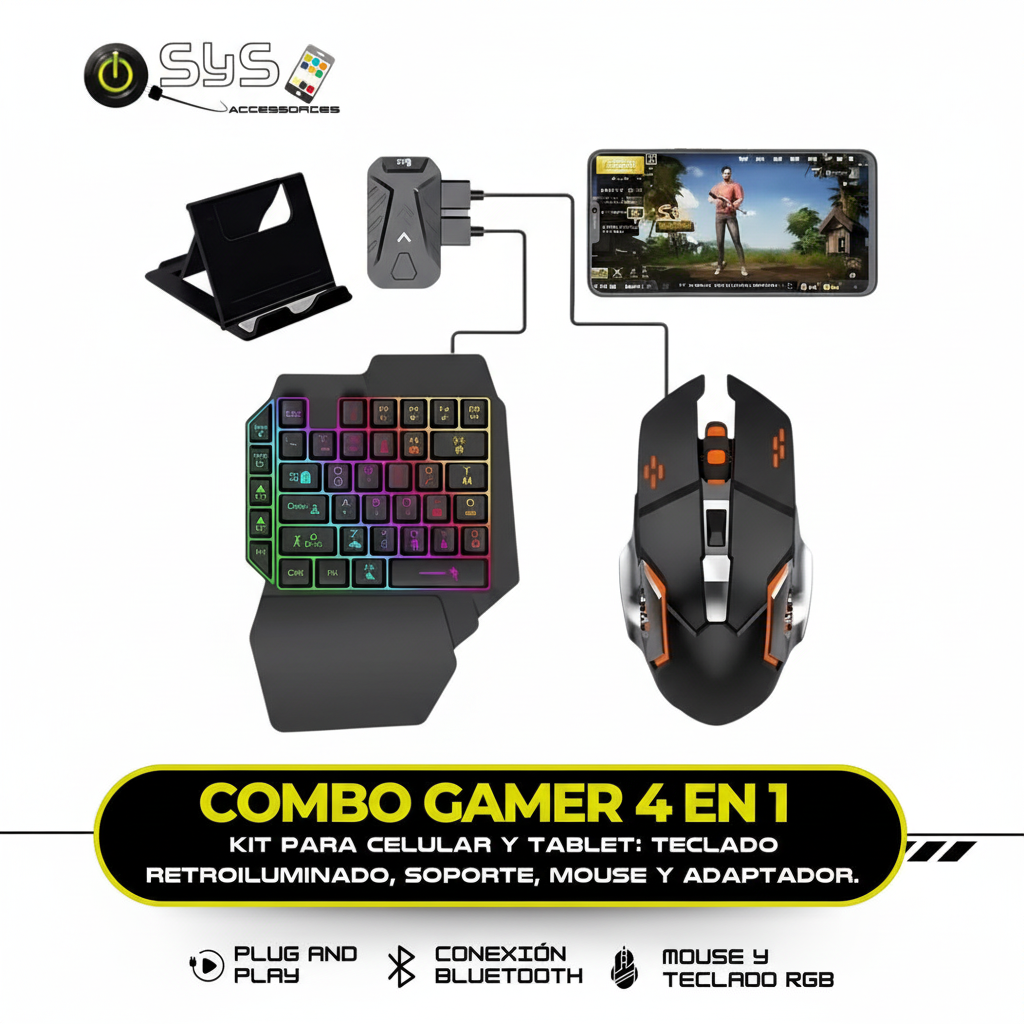 Componentes del Combo Gamer