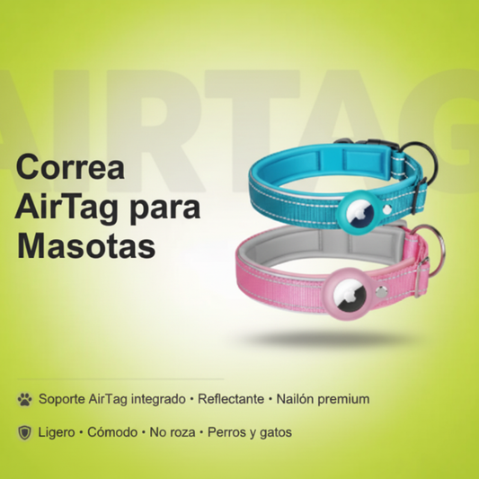 Correa AirTag para Mascotas - Banner