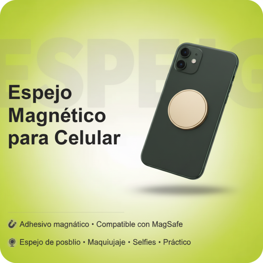 Espejo Magnético para Celular - Banner