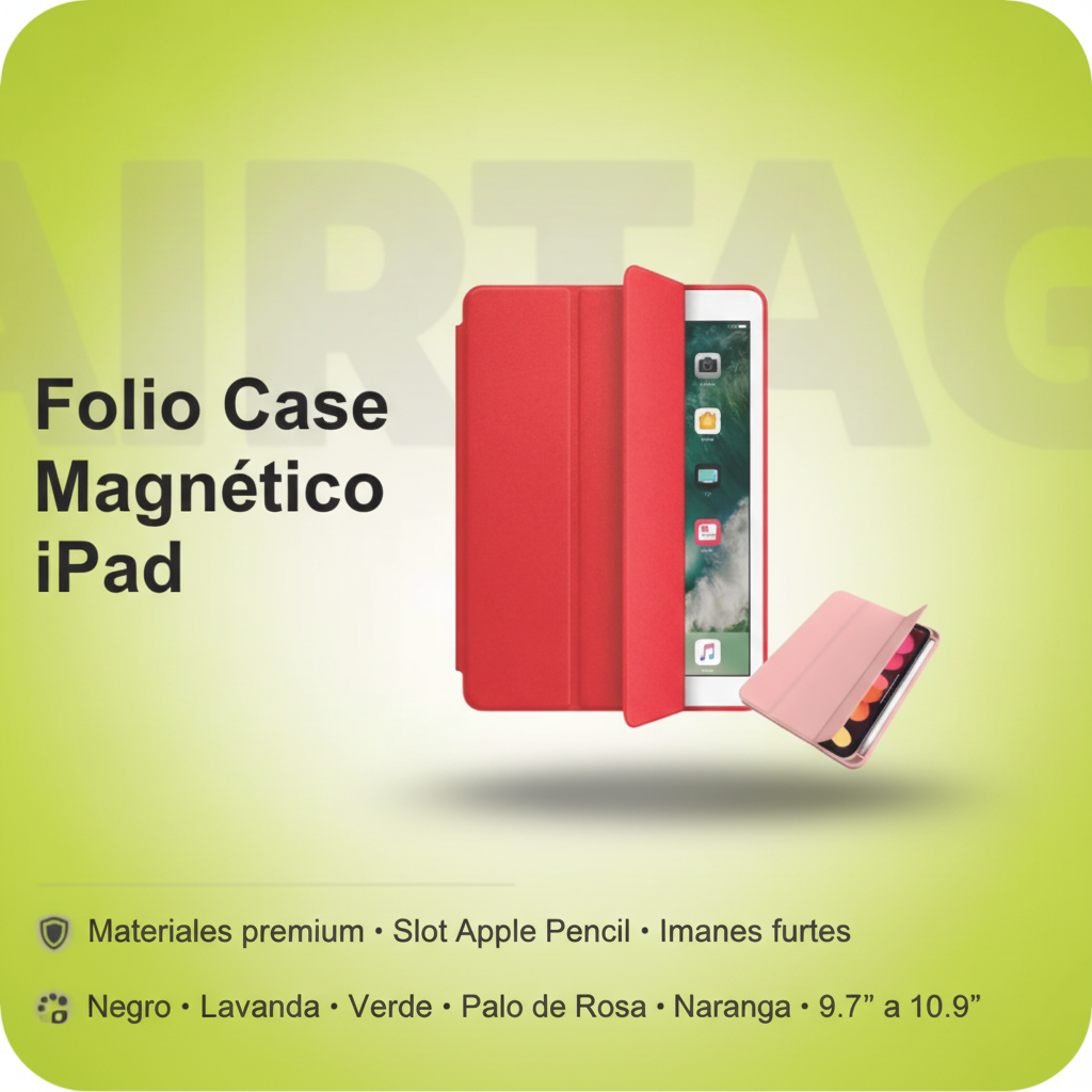 Folio Case Magnético iPad - Banner