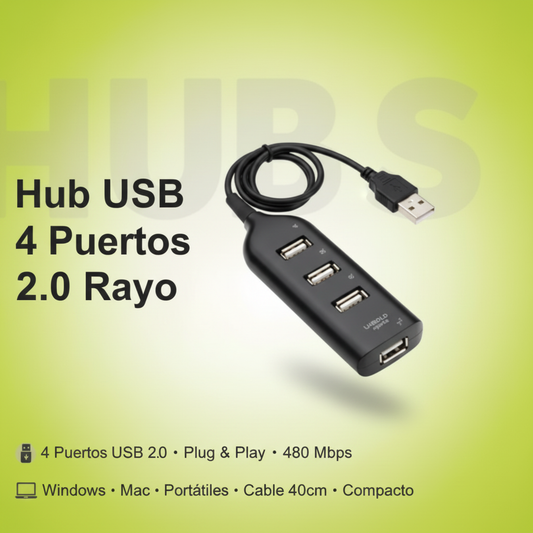 Hub USB 4 Puertos - Banner