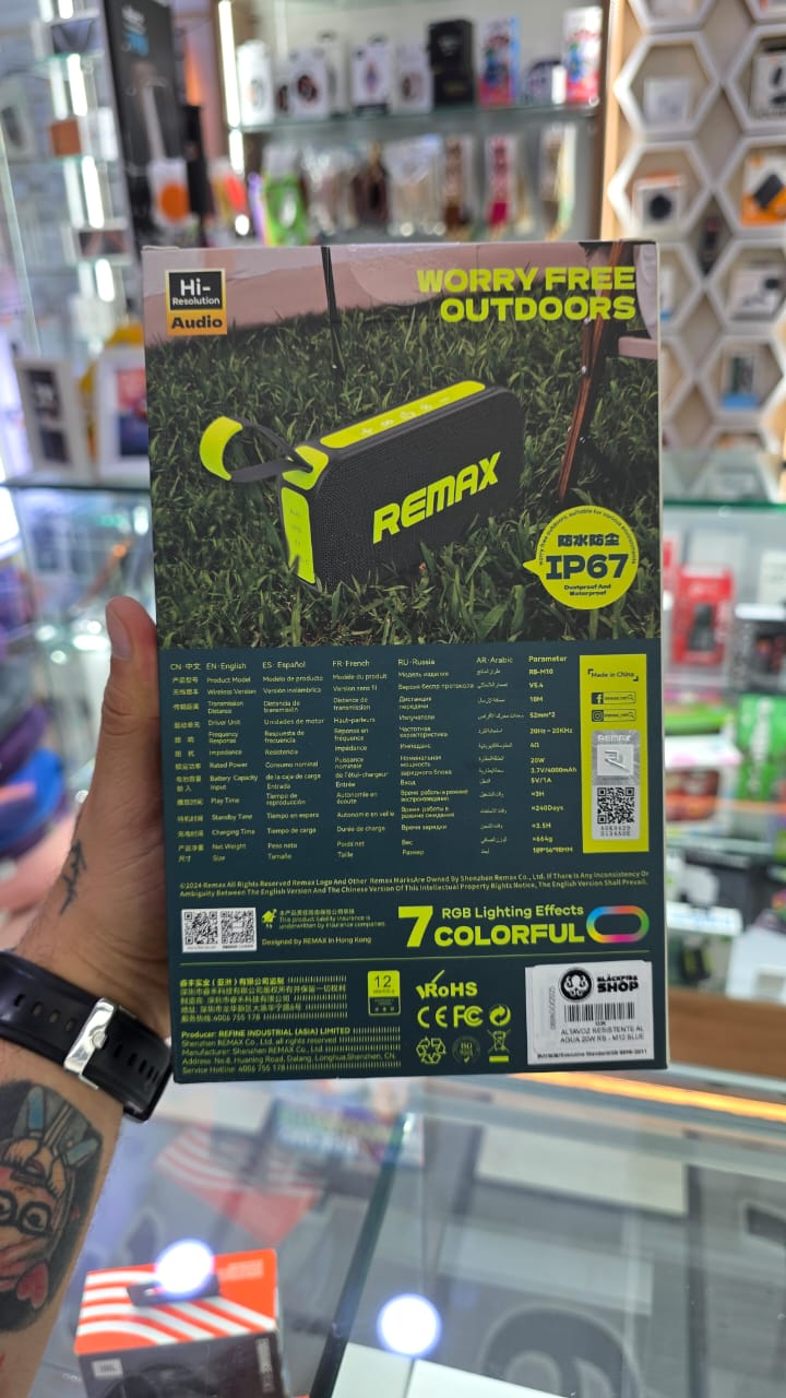 Remax RB-M10 Waterproof Bluetooth Speaker