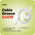 Cable Grueso USB-C 240W - Portada
