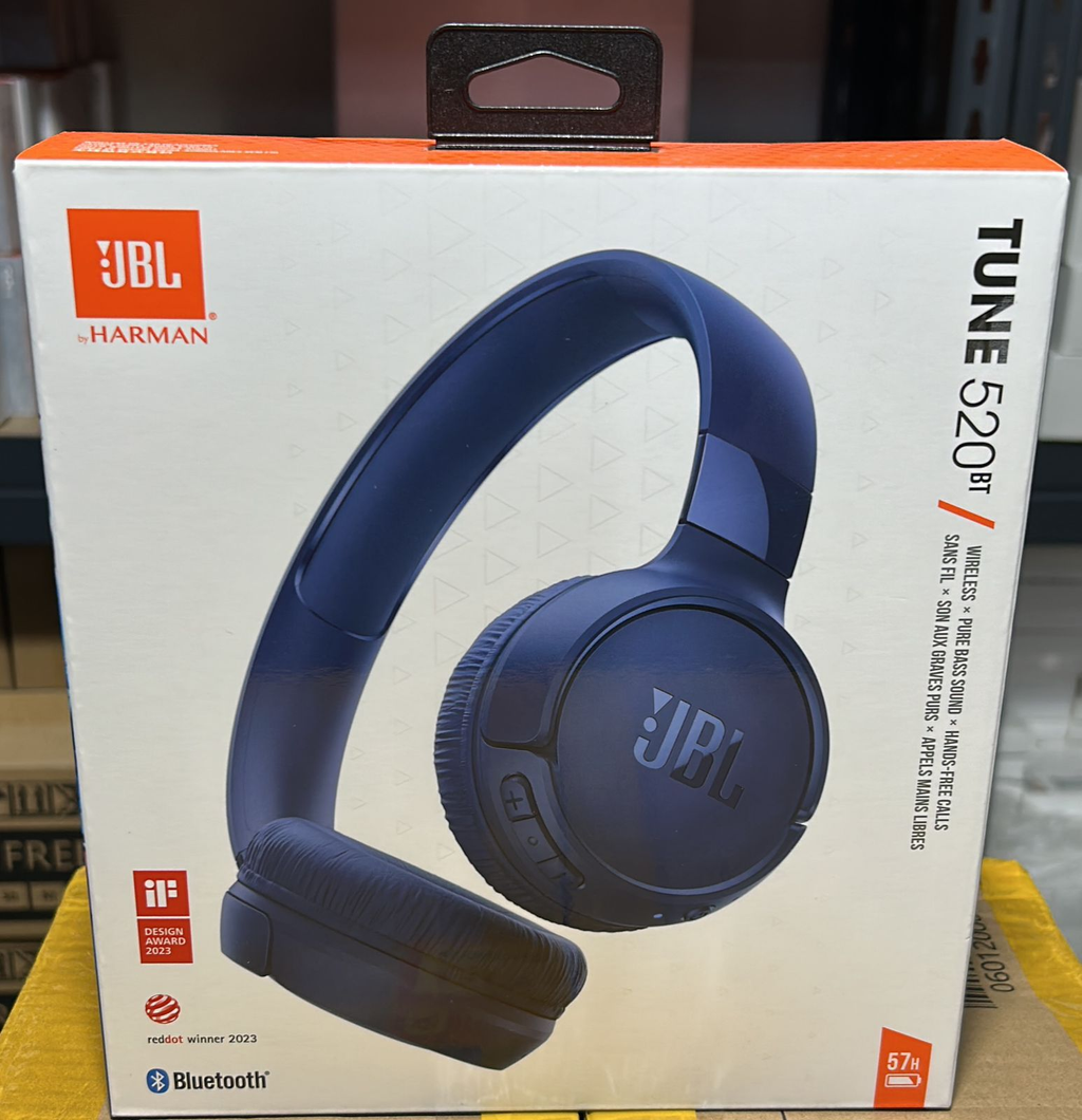 JBL Tune 520BT Wireless On-Ear Headphones