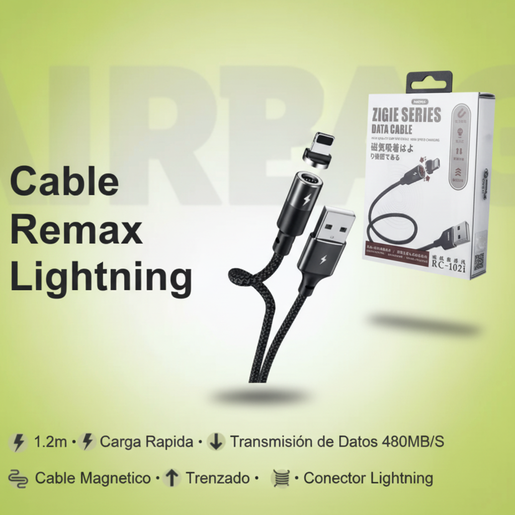 Banner Cable Magnético Remax Lightning