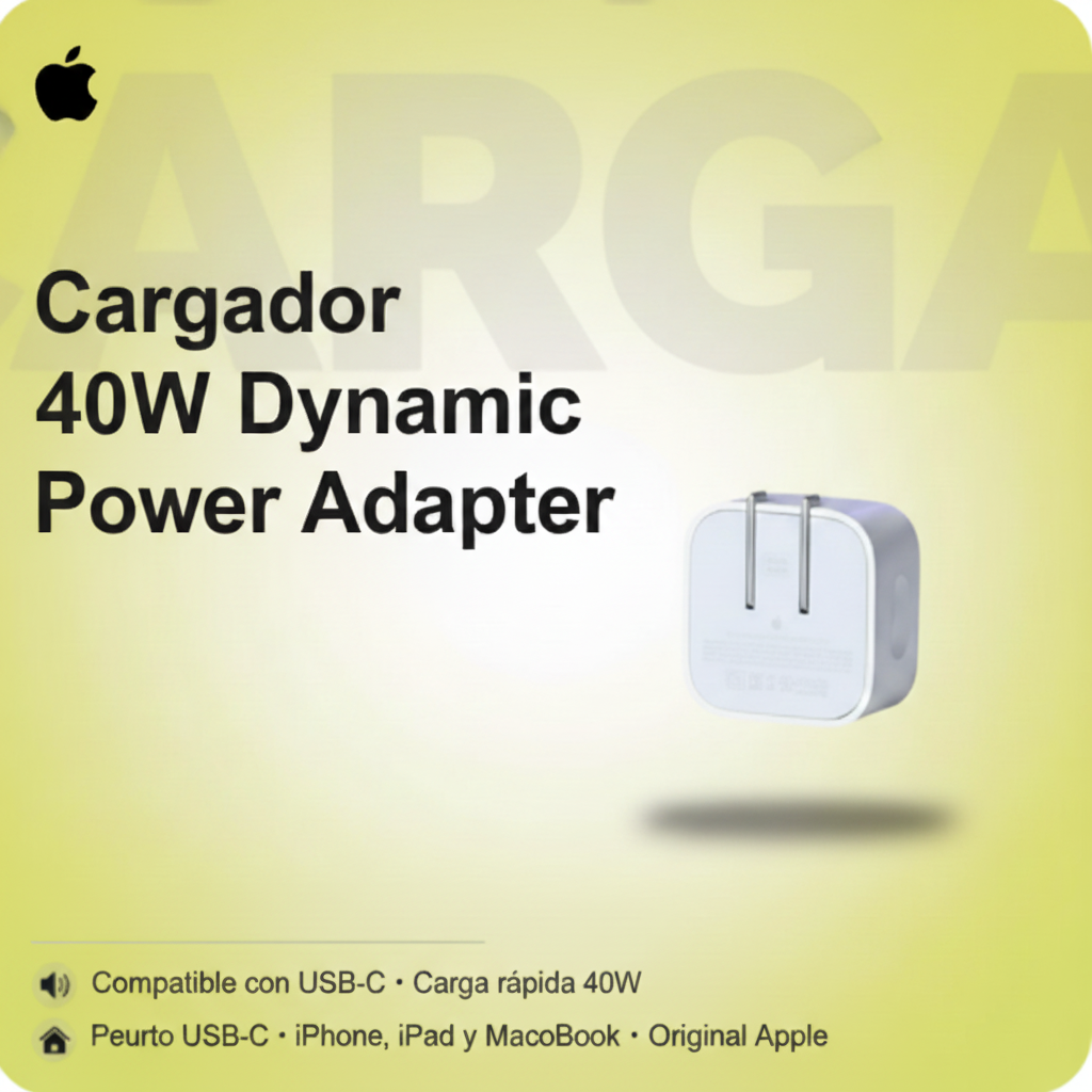 Cargador 40W Dynamic Power Adapter