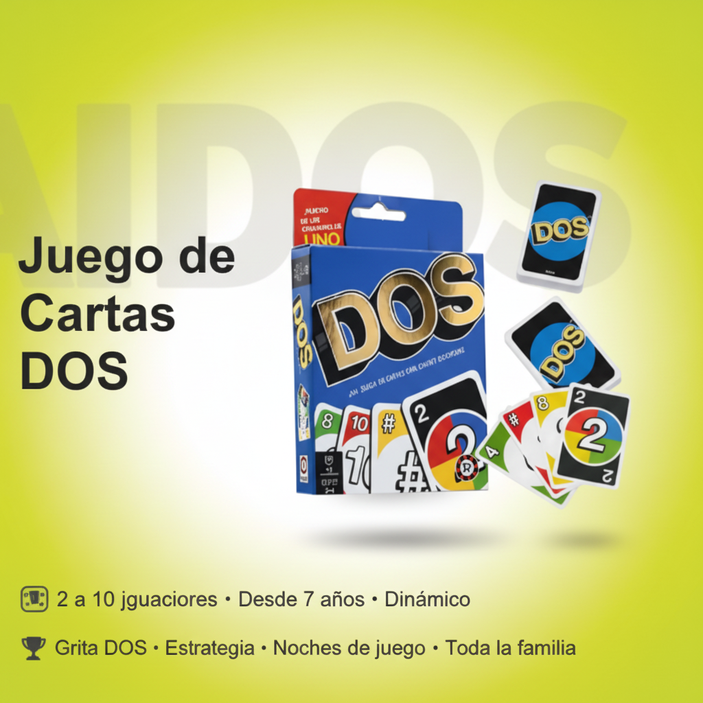 Juego de Cartas DOS - Banner