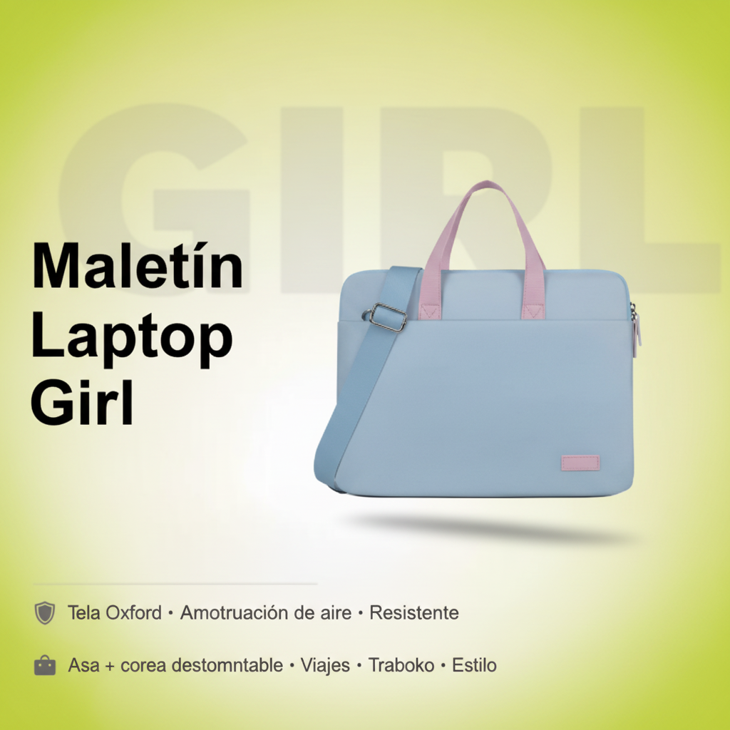 Maletín Laptop Girl - Banner