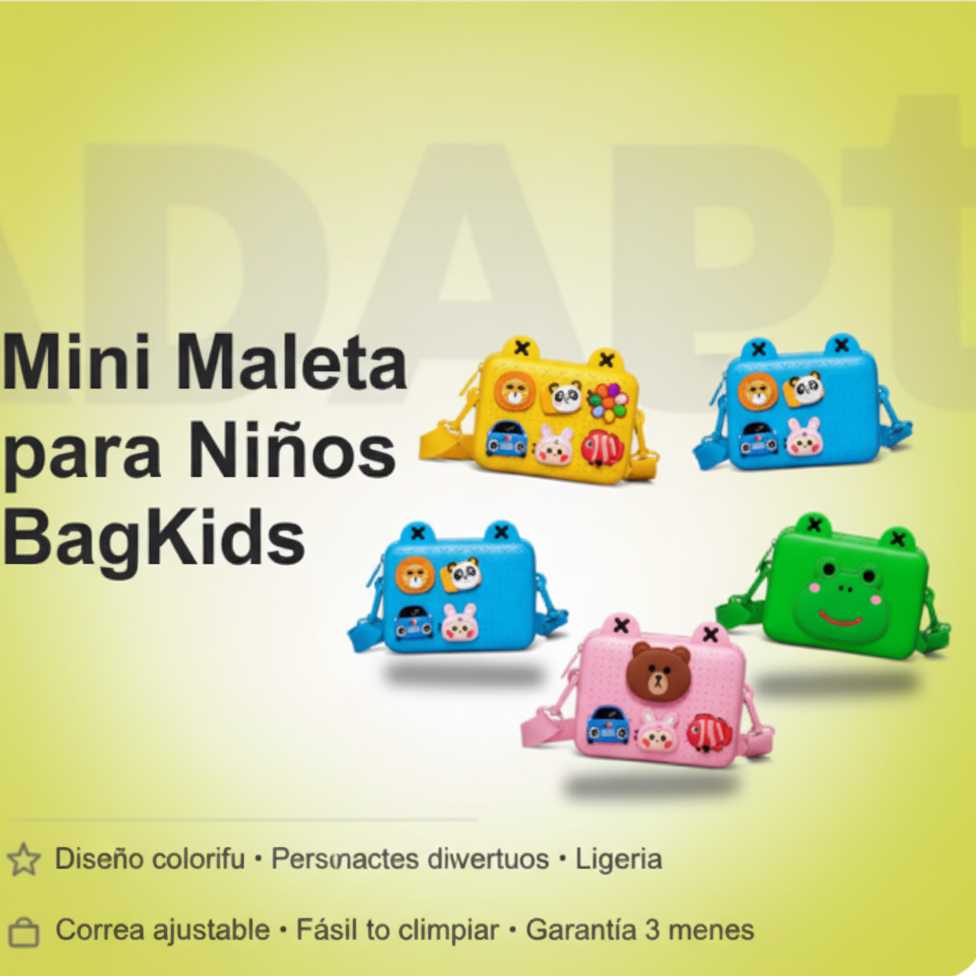 Mini Maleta BagKids - Banner