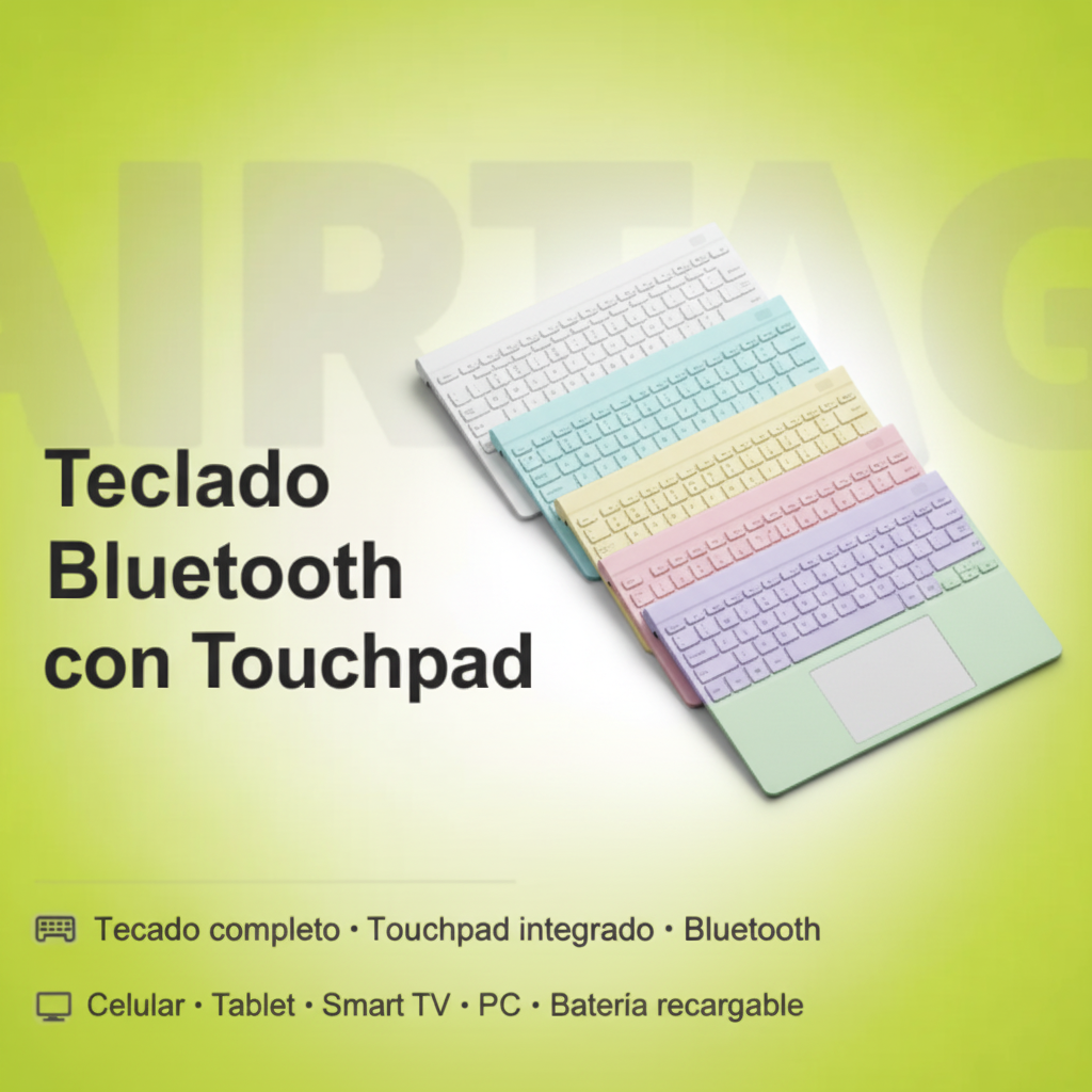 Teclado Bluetooth con Touchpad - Banner
