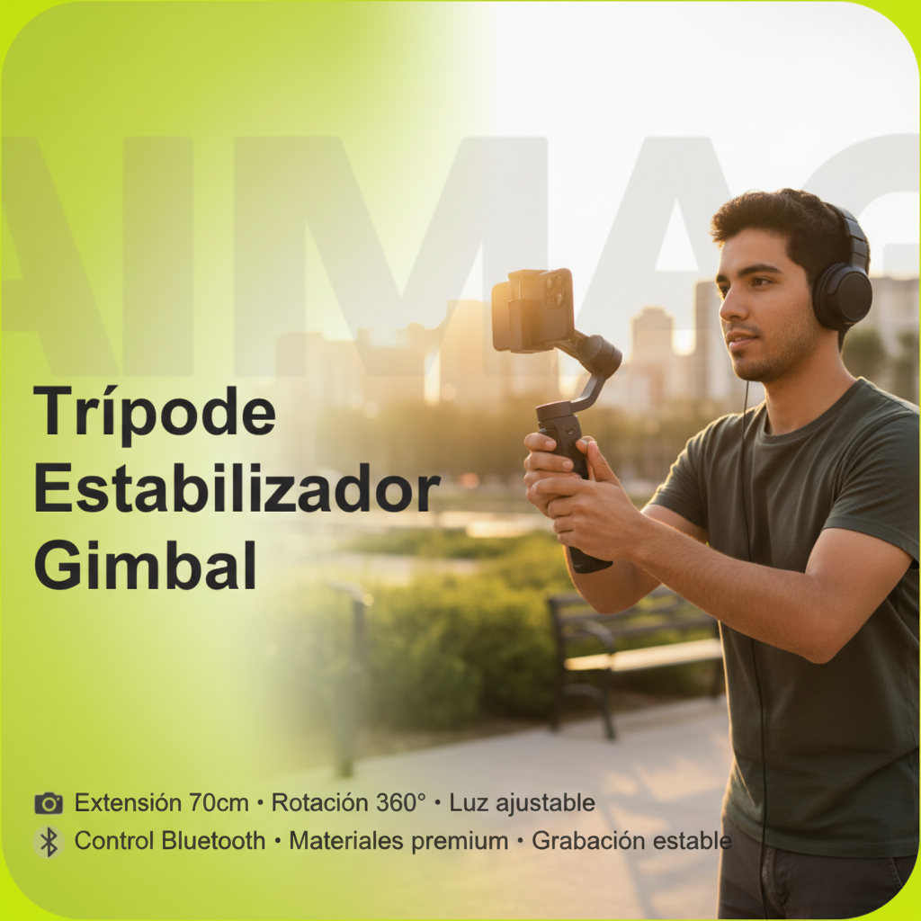 Trípode Gimbal - Lifestyle